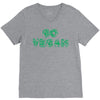 go vegan 4 V-Neck Tee