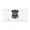 demon wolf License Plate