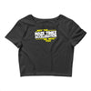 may the mass times force acceleration be with you funny Crop Top