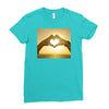 Heart Ladies Fitted T-Shirt