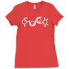 unown fuck clearance Ladies Fitted T-Shirt