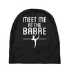 meet me at the barre ballet shoes funny Baby Beanies