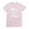 keeping it reel Ladies Fitted T-Shirt