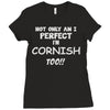 perfect cornish Ladies Fitted T-Shirt