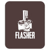 flasher camera Mousepad
