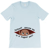 August Peeking Out Baby Boy T-Shirt