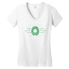 in my head i'm playing rugby Women's V-Neck T-Shirt