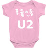 u2 band Baby Onesie