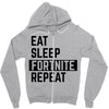 Fortnite T Shirt Zipper Hoodie