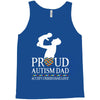 proud Autism dad Tank Top