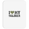 i love my soldier regular camouflage Mousepad