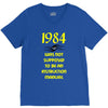 george orwell   1984 V-Neck Tee