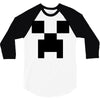 creeper face 3/4 Sleeve Shirt