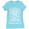 Vintage 1945 Ladies Fitted T-Shirt