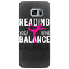 Reading Yoga Wine Balance Samsung Galaxy S7 Edge