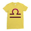 libra logo Ladies Fitted T-Shirt