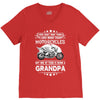 Motorcycles Grandpa V-Neck Tee