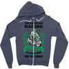 I am A Racing Grandpa Like A Regular Grandpa Only Way Cooler Zipper Hoodie