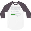 installing muscles please wait 3/4 Sleeve Shirt