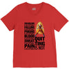 super saiyan quitting is not V-Neck Tee