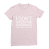 dont understand ignorance Ladies Fitted T-Shirt