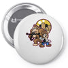 mario solo Pin-back button