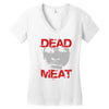 clubber lang tee rocky balboa boxing movie Women's V-Neck T-Shirt