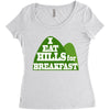 hills infant Women's Triblend Scoop T-shirt