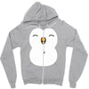 cute penguin Zipper Hoodie