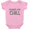 gaming and chill Baby Bodysuit