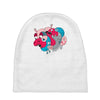 rhino splat Baby Beanies