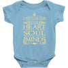 love the lord your god heart soul mind Baby Onesie