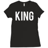 king Ladies Fitted T-Shirt