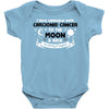 I Love Someone with Carcionid Cancer to The Moon and Back to Infinity Baby Bodysuit