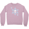 skull snowflakes alternative christmas jumper Crewneck Sweatshirt
