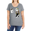 friday the 12th Ladies Curvy T-Shirt