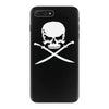 biker pirate skull bones swords iPhone 7 Plus Case