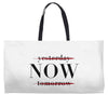 Yesterday Now Tomorrow Weekender Totes