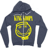 king of grunge Zipper Hoodie