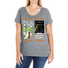 Learn it You Will Teach it i Shall Ladies Curvy T-Shirt