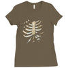 torn rib cage Ladies Fitted T-Shirt