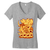 attack Women's V-Neck T-Shirt