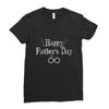 Happy Father's Day Ladies Fitted T-Shirt