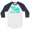 mac and cheese 3/4 Sleeve Shirt
