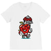 apple a day V-Neck Tee