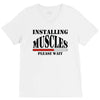 installing muscles V-Neck Tee