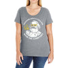 cracking open a cold one with the comrades Ladies Curvy T-Shirt