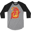 red dragon 3/4 Sleeve Shirt