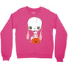 skull bunny Crewneck Sweatshirt