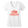 Faith Can Move Mountains Women's V-Neck T-Shirt